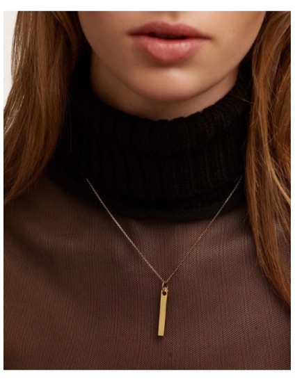 Collar PDPaola Flame Plata 925MM Dorado | Joyería Parejo