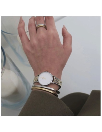 Daniel Wellington Silver L Bracelet DW00400002 | Joyería Parejo