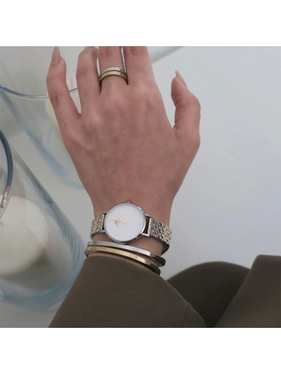 Pulsera Daniel Wellington Silver L DW00400002 | Joyería Parejo