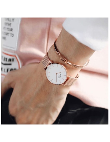 Pulsera Daniel Wellington Rose Gold L DW00400001 | Joyería Parejo