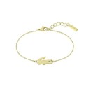 Pulsera Lacoste Crocodrile Oro 2040047 Mujer