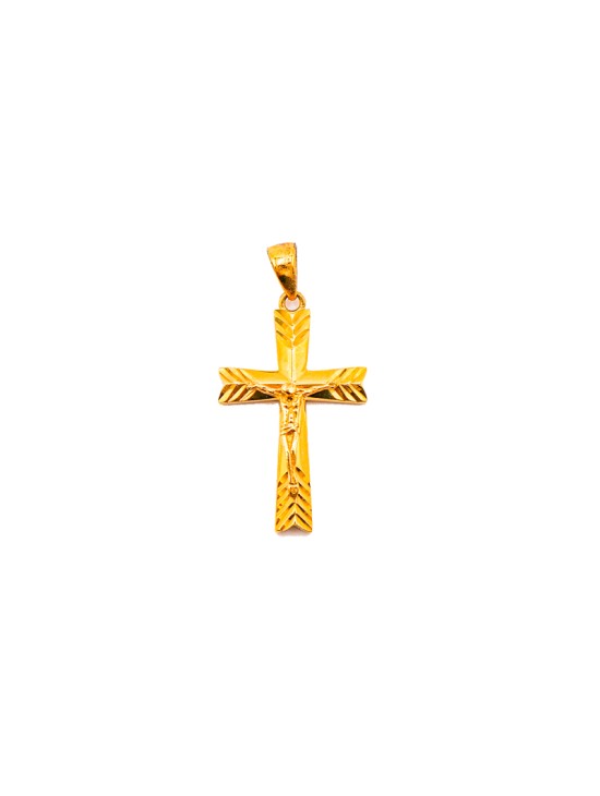 Cruz con Cristo Oro 18K ARP1076 | Joyería Parejo