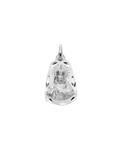 Medalla Virgen Macarena de Sevilla Lágrima Plata | Joyería Parejo