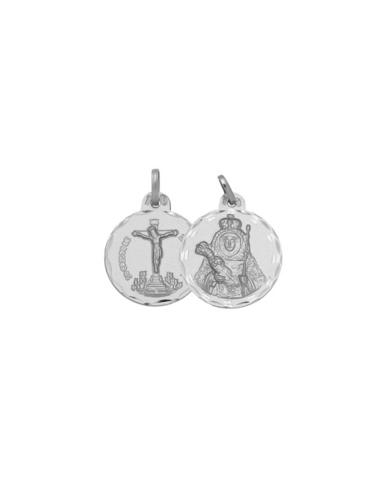 Escapulario Cristo de la Laguna - Candelaria Plata | Joyería Parejo