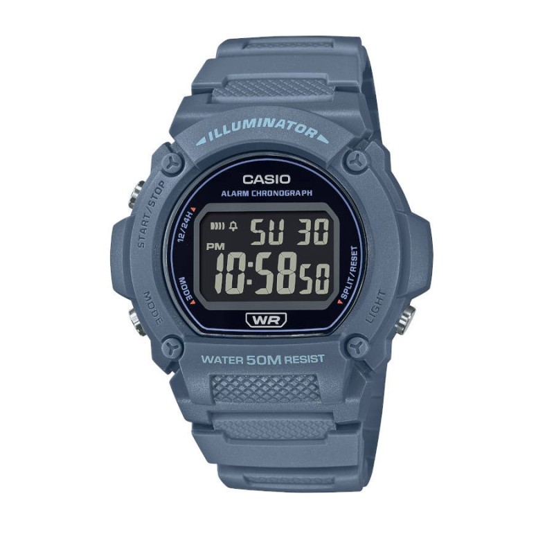 Reloj Casio W-219HC-2BV para Hombre | Joyería Parejo