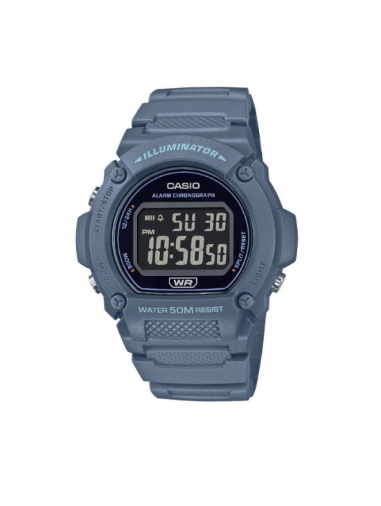Reloj Casio W-219HC-2BV para Hombre | Joyería Parejo