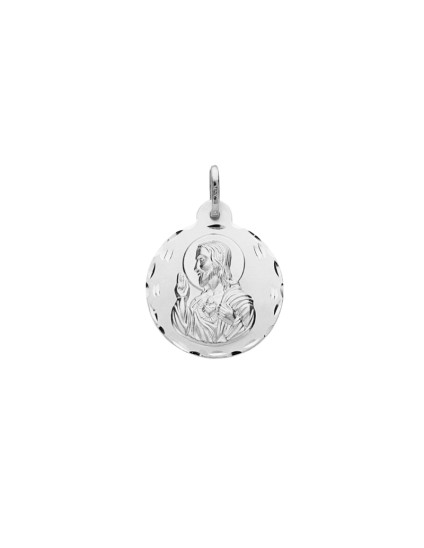 Medalla Sagrado Corazon Plata Ley Exclusiva | Compra Aquí