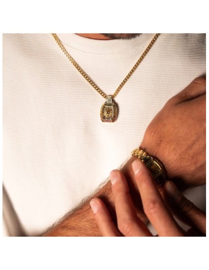 Collar Guess JUMN05033JWYGT-U Hombre | Joyería Parejo