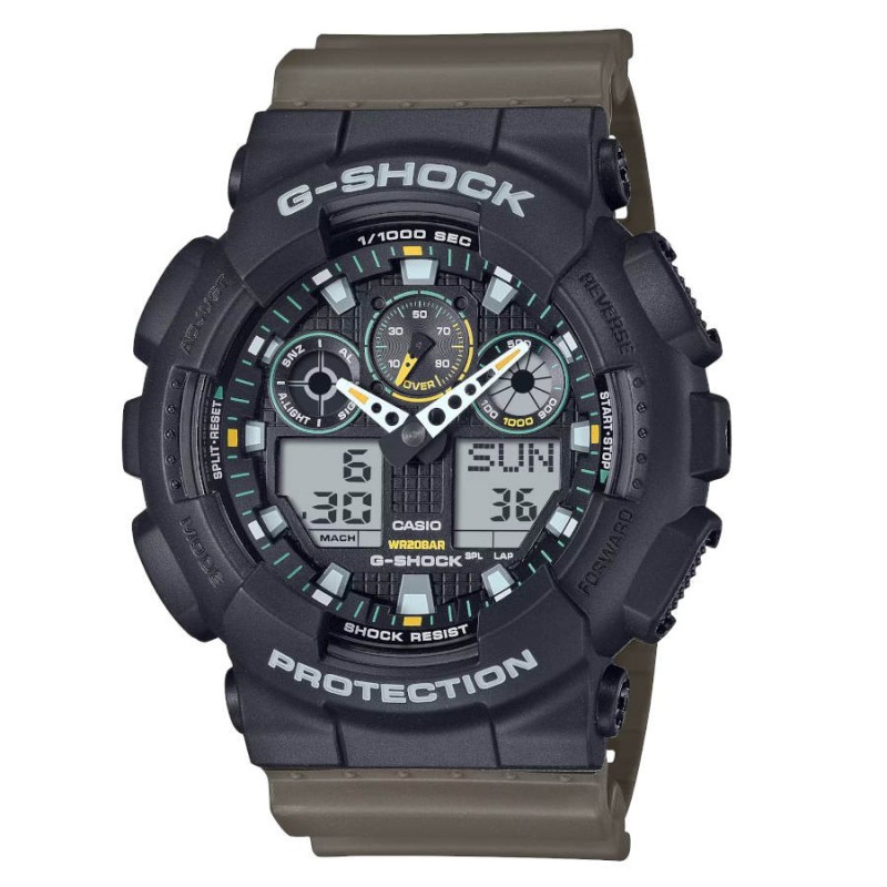 Relógio Casio G-Shock GA-100TU-1A3ER Homem | Joyería Parejo