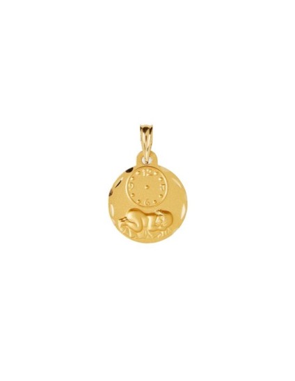 Medalha Redonda Nascimento em Ouro | Joyeria Parejo