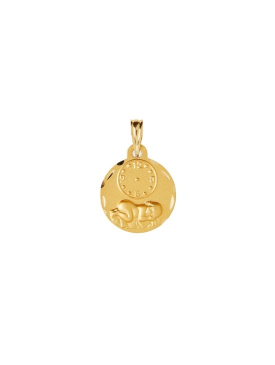 Medalla Redonda Nacimiento en Oro | Joyería Parejo