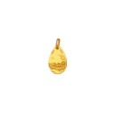 Medalla Lágrima Niño Jesús en Oro 18K