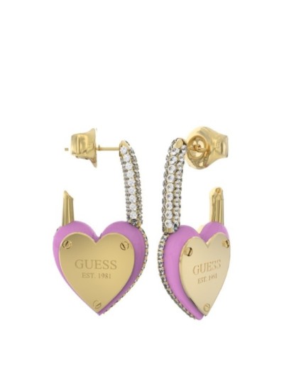 Guess JUBE04203JWYGPKT-U Earrings for Women | Joyería Parejo