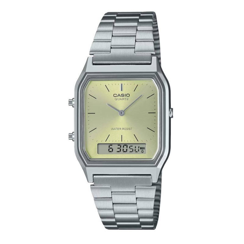 Reloj Casio Vintage AQ-230A-9AMQYES Unisex | Joyeria Parejo