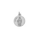 Round Saint Paul Medal in 925 Sterling Silver, 21mm