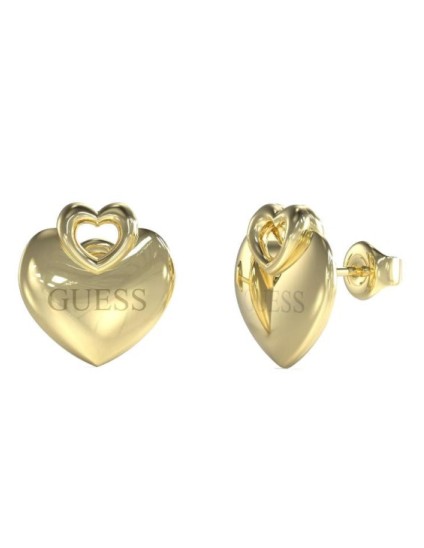 Brincos Guess JUBE05218JWYGT-U Mulher | Joyeria Parejo