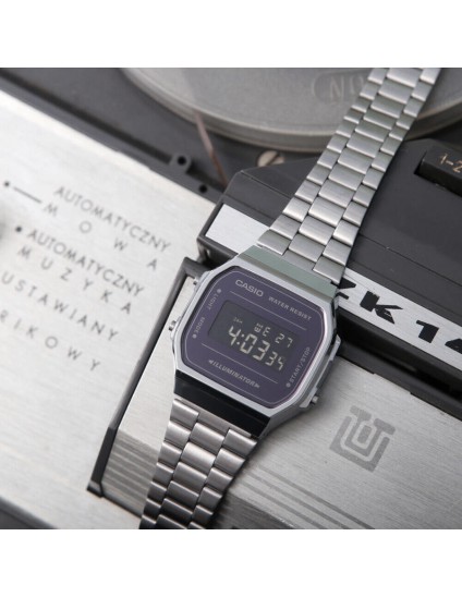 Relógio Casio Unissexo A168WEM-1EF | Joyeria Parejo