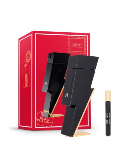 Carolina Herrera Bad Boy EDT 100 ml Set Homem | Joyería Parejo