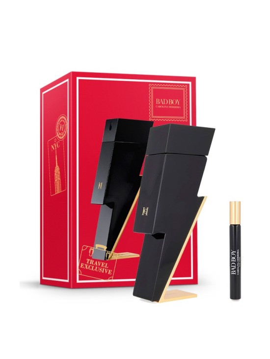 Carolina Herrera Bad Boy EDT 100 ml Set Hombre | Joyería Parejo