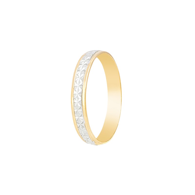 Alianza de Oro Bicolor 18k Online