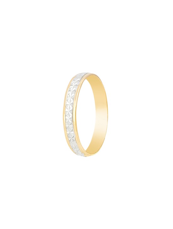 Alianza de Oro Bicolor 18k Online