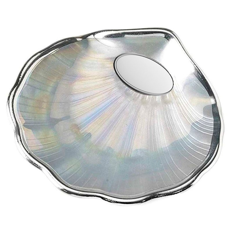 Concha Bautismo Nacarada Baño Plata 09616-12S | Joyería Parejo