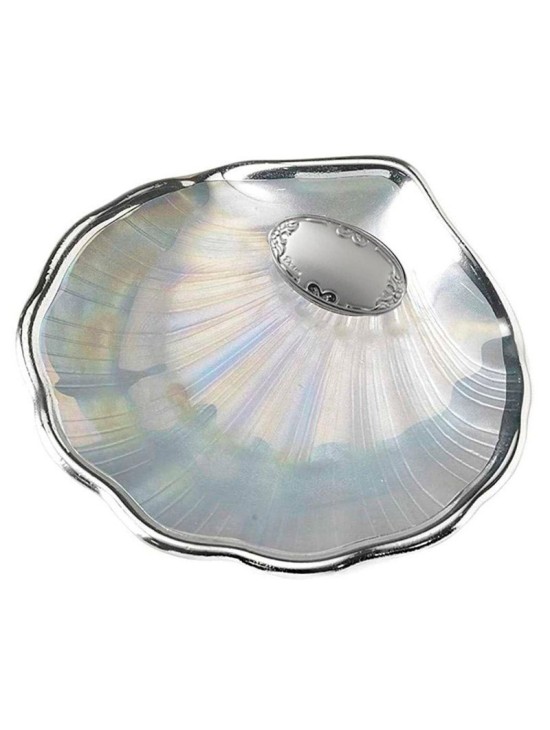 Concha Bautismo Nacarada Baño Plata 09616-4S | Joyería Parejo