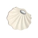 Concha Bautismo Metal Esmaltado Placa Mate 09361-12S