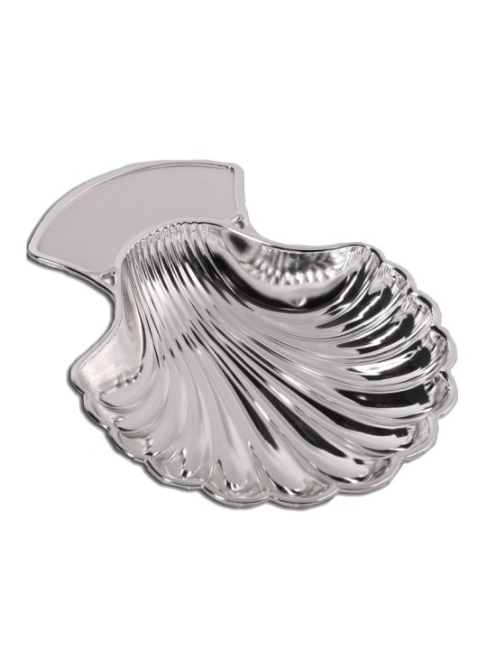 Concha Bautismo Metal Plateado 09213 | Joyería Parejo