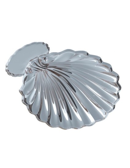 Concha Bautismo Metal Plateado 09214 | Joyería Parejo