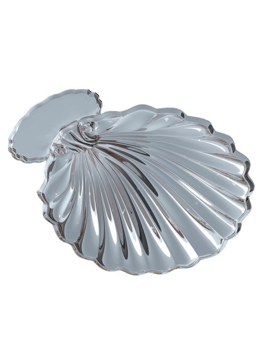 Concha Bautismo Metal Plateado 09214 | Joyería Parejo