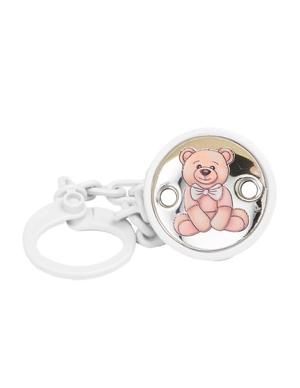 Chupetero y Portachupete RCNF236 Oso Peluche | Joyería Parejo