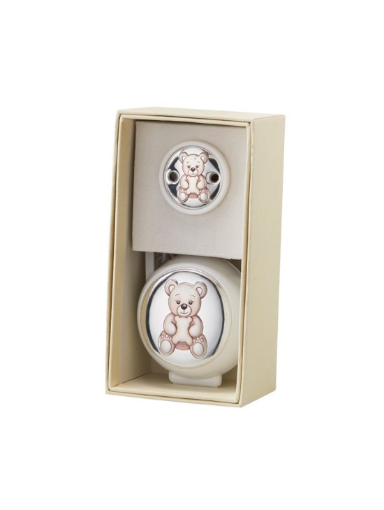 Chupetero y Portachupete RCNF231 Oso Peluche | Joyería Parejo