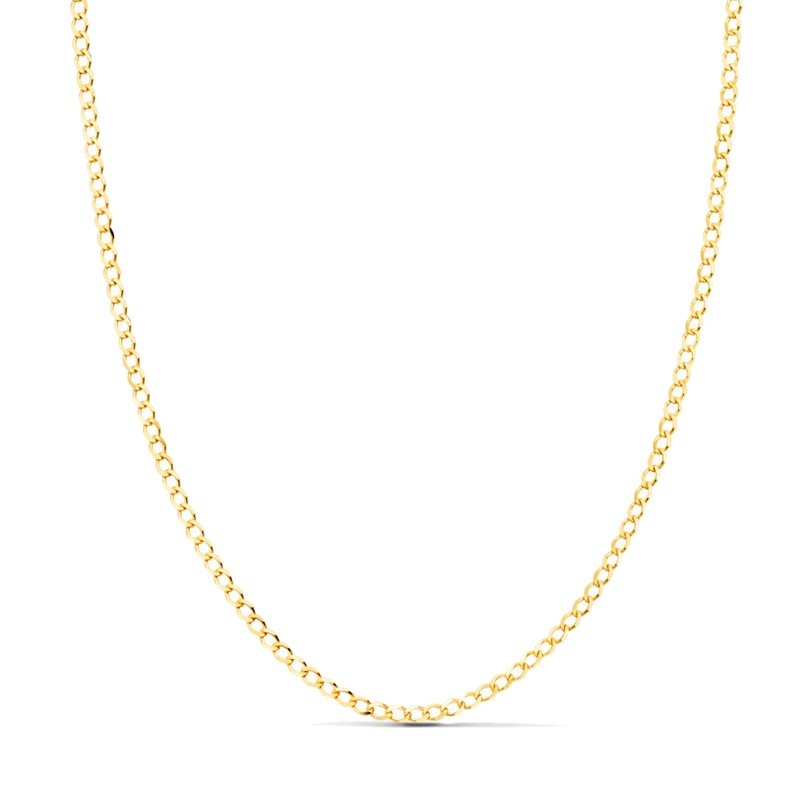 Cadena Barbada Oro 18K | Joyería Parejo