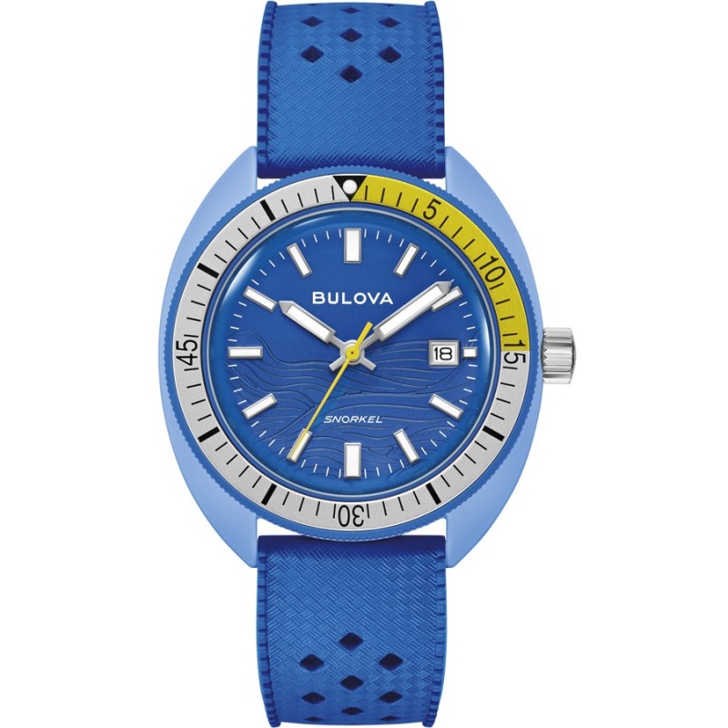 Reloj Bulova Snorkel Blue Tang Fish 98B445