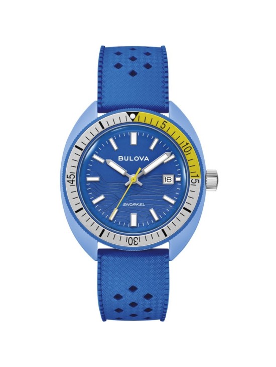 Reloj Bulova Snorkel Blue Tang Fish 98B445