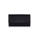 Cartera Daniel Wellington Botón DW01900053 Negro Saffiano Mujer