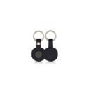 Llavero Airtag Daniel Wellington DW01900075 Negro Saffiano