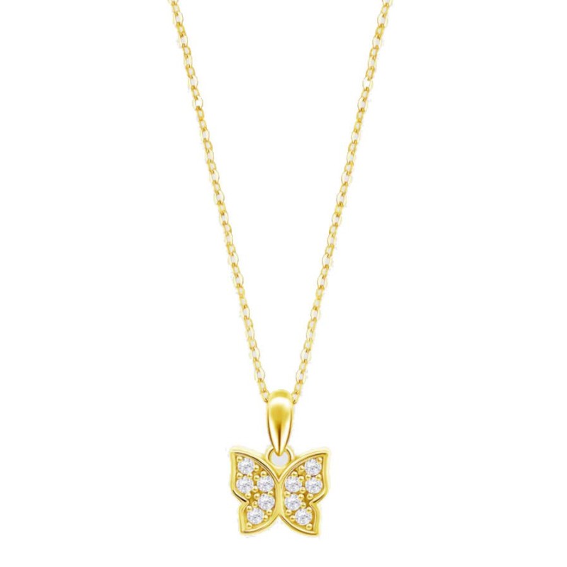 Collar Lotus Silver LP3051-1/2 para Mujer | Joyería Parejo