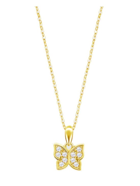 Collar Lotus Silver LP3051-1/2 para Mujer | Joyería Parejo