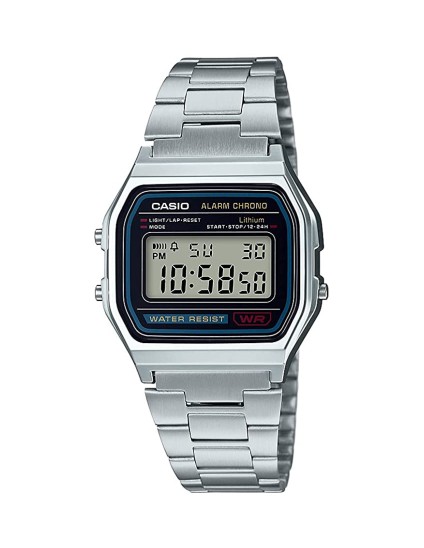 Reloj Casio Vintage A158WA-1DF Unisex | Joyería Parejo