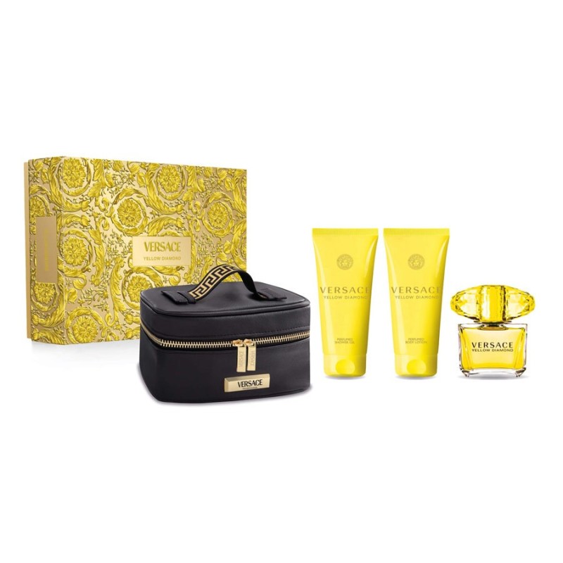 Versace Yellow Diamond EDT 90 ml Set Neceser Mujer | Joyería Parejo