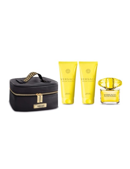 Versace Yellow Diamond EDT 90 ml Set Neceser Mujer | Joyería Parejo