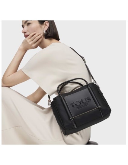 Bolso Tous City Mediano Empire Soft Negro | Joyería Parejo
