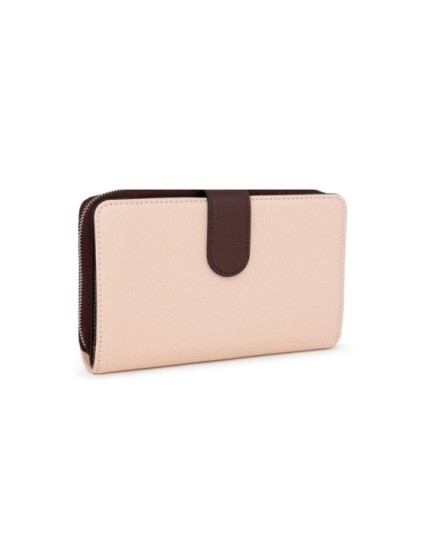 Billetera Tous Mediana New Dubai Marrón y Beige | Joyería Parejo
