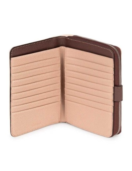 Billetera Tous Mediana New Dubai Marrón y Beige | Joyería Parejo