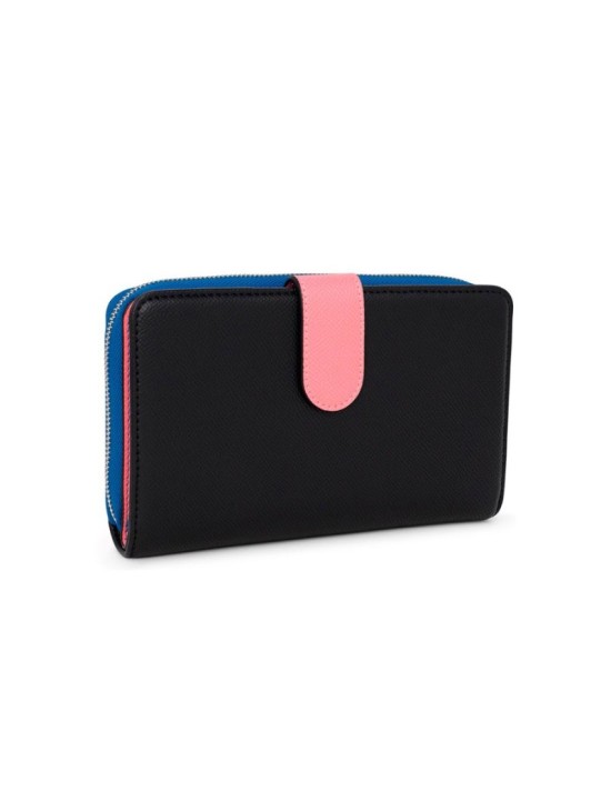 Billetera Tous Mediana New Dubai Negro y Azul | Joyería Parejo