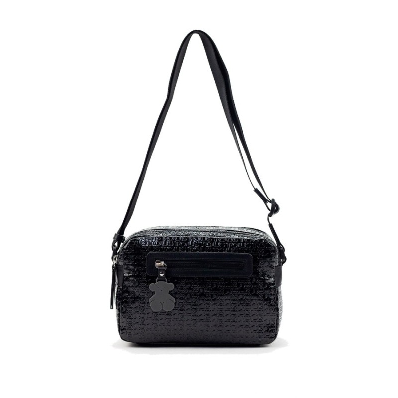 Bandolera Tous Pequeña Lindsay Negro | Joyería Parejo
