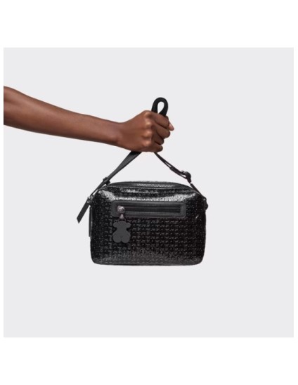 Bandolera Tous Pequeña Lindsay Negro | Joyería Parejo
