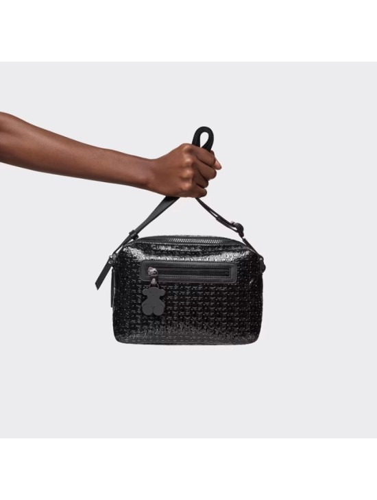 Bandolera Tous Pequeña Lindsay Negro | Joyería Parejo